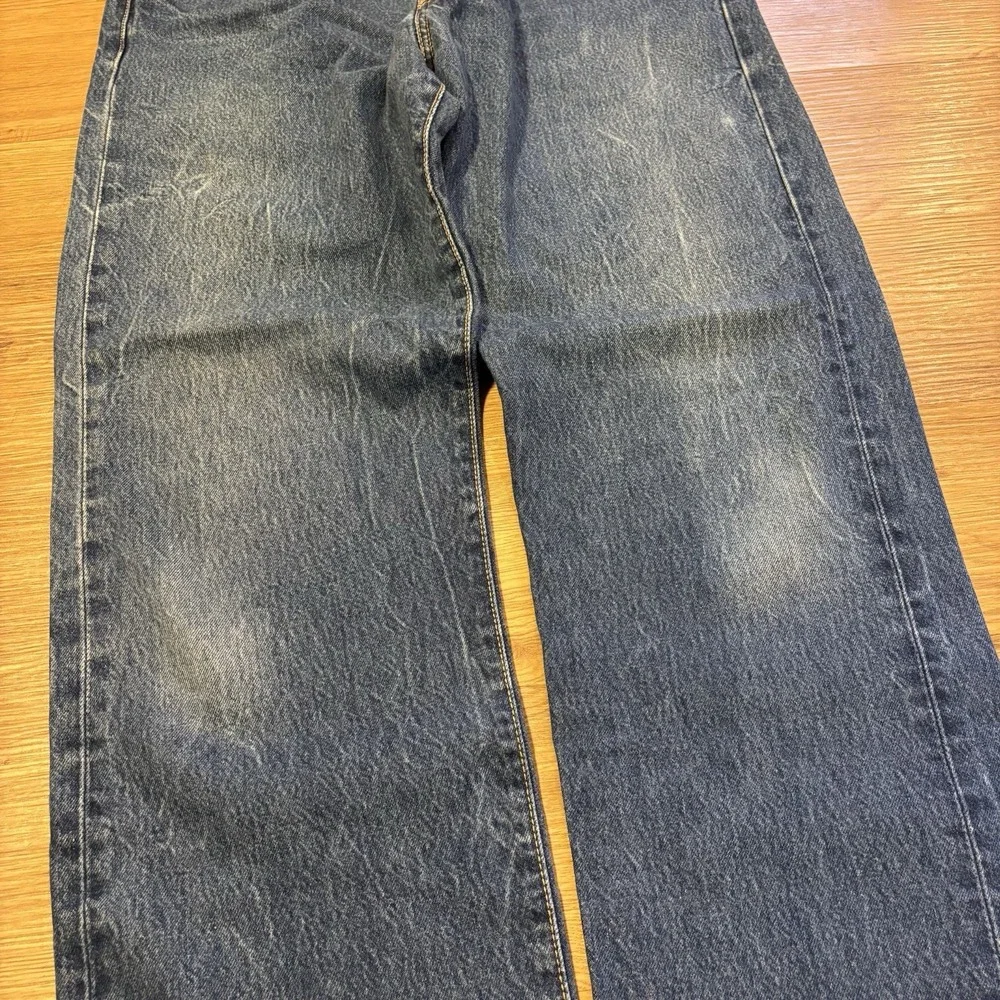 VTG Levis 501 XX Jeans Mens 38x36 Fits 35x32 Blue Cotton Denim Button Fly Faded